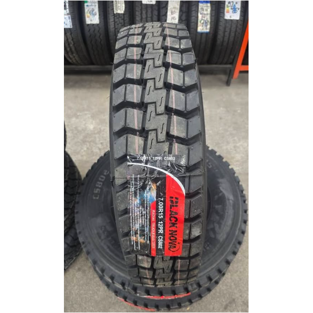 LLANTAS BLACK NOVA 7.00R15 CS802