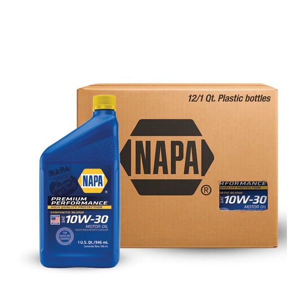 NAPA PREMIUM PERFORMANCE SYNTHETIC BLEND 10W30 SP 12/1