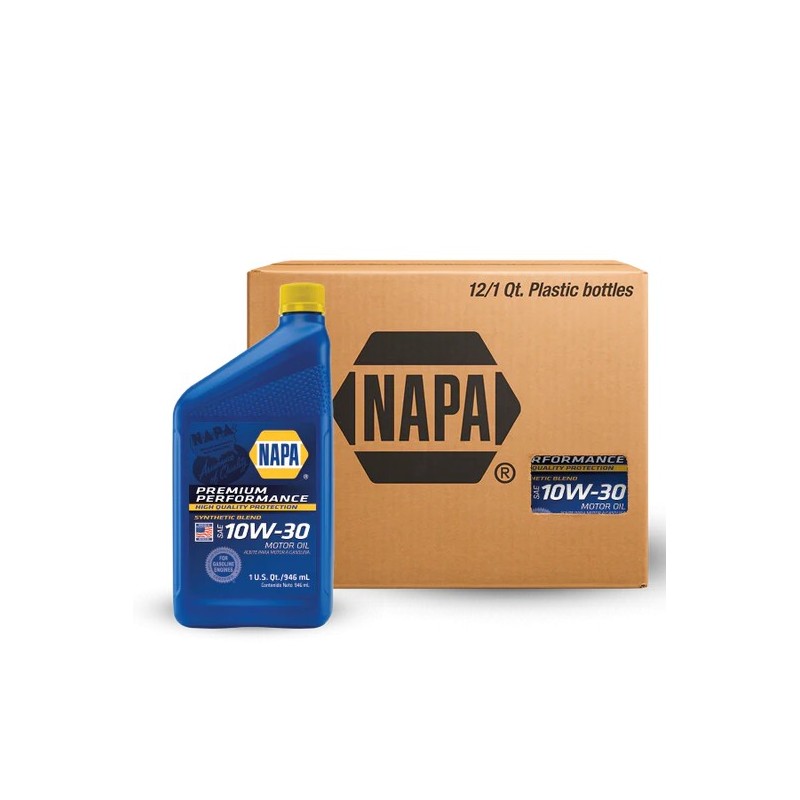 NAPA PREMIUM PERFORMANCE SYNTHETIC BLEND 10W30 SP 12/1